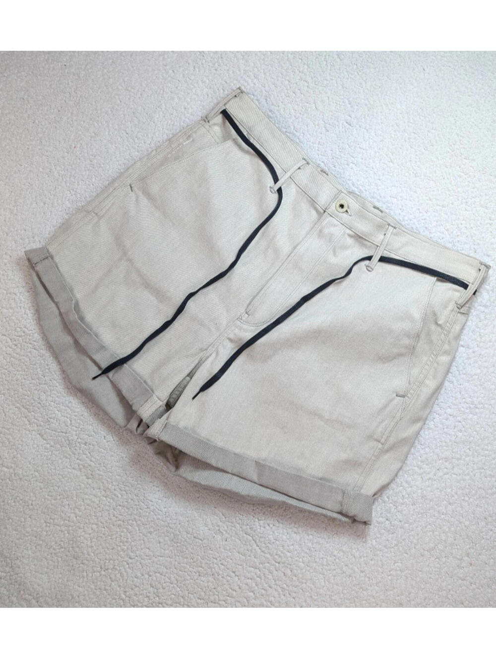 G-Star Raw Men's size 36 Ivory Denim Chino Shorts